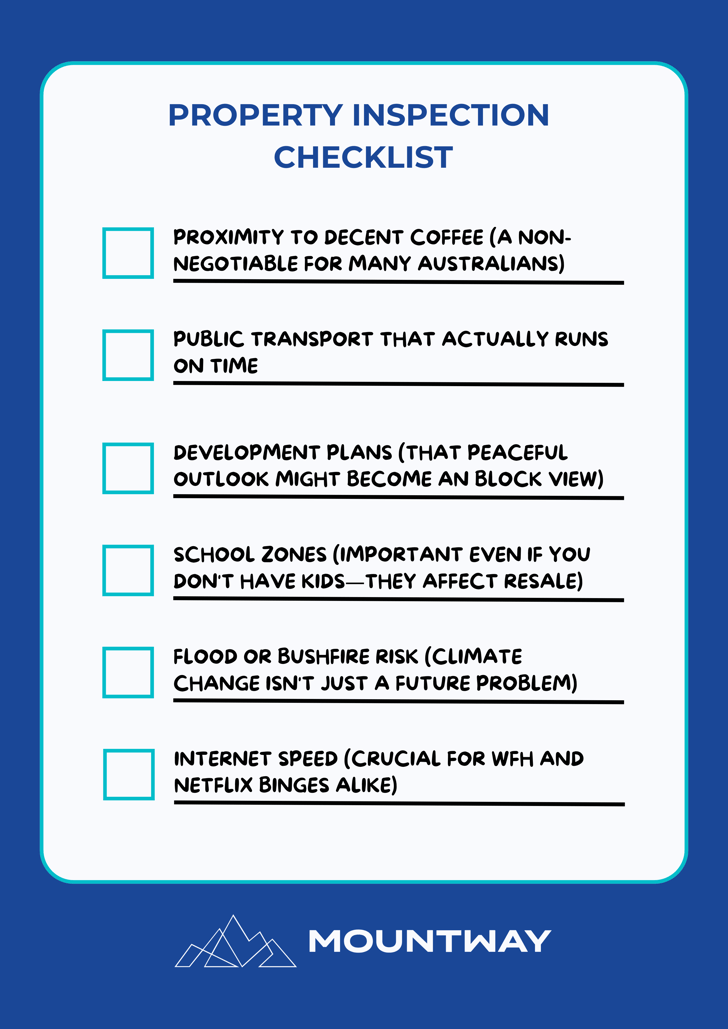 property inspection checklist